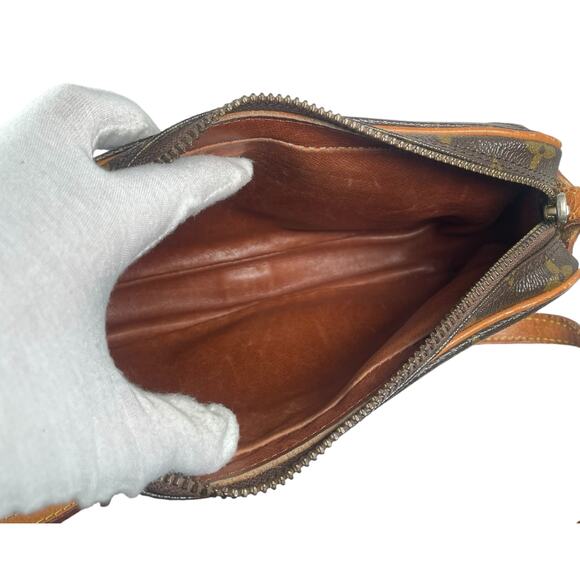 Authentic Louis Vuitton Saint Germain Crossbody Bag Brown Leather Vintage - Picture 6 of 16